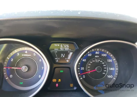 2013 Hyundai Elantra Limited z USA, uszkodzony, nr VIN KMHDH4AE3DU969782